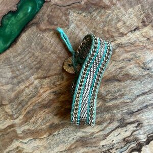 Turquoise chain bracelet